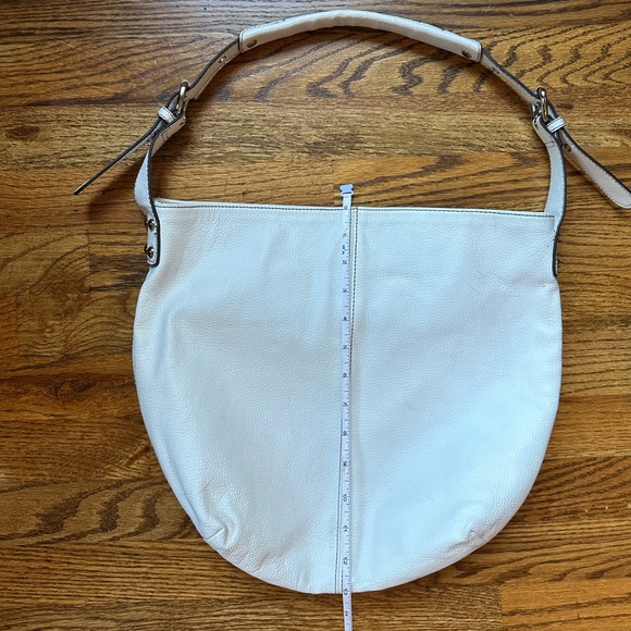 White Leather hobo bag - Picture 8 of 16